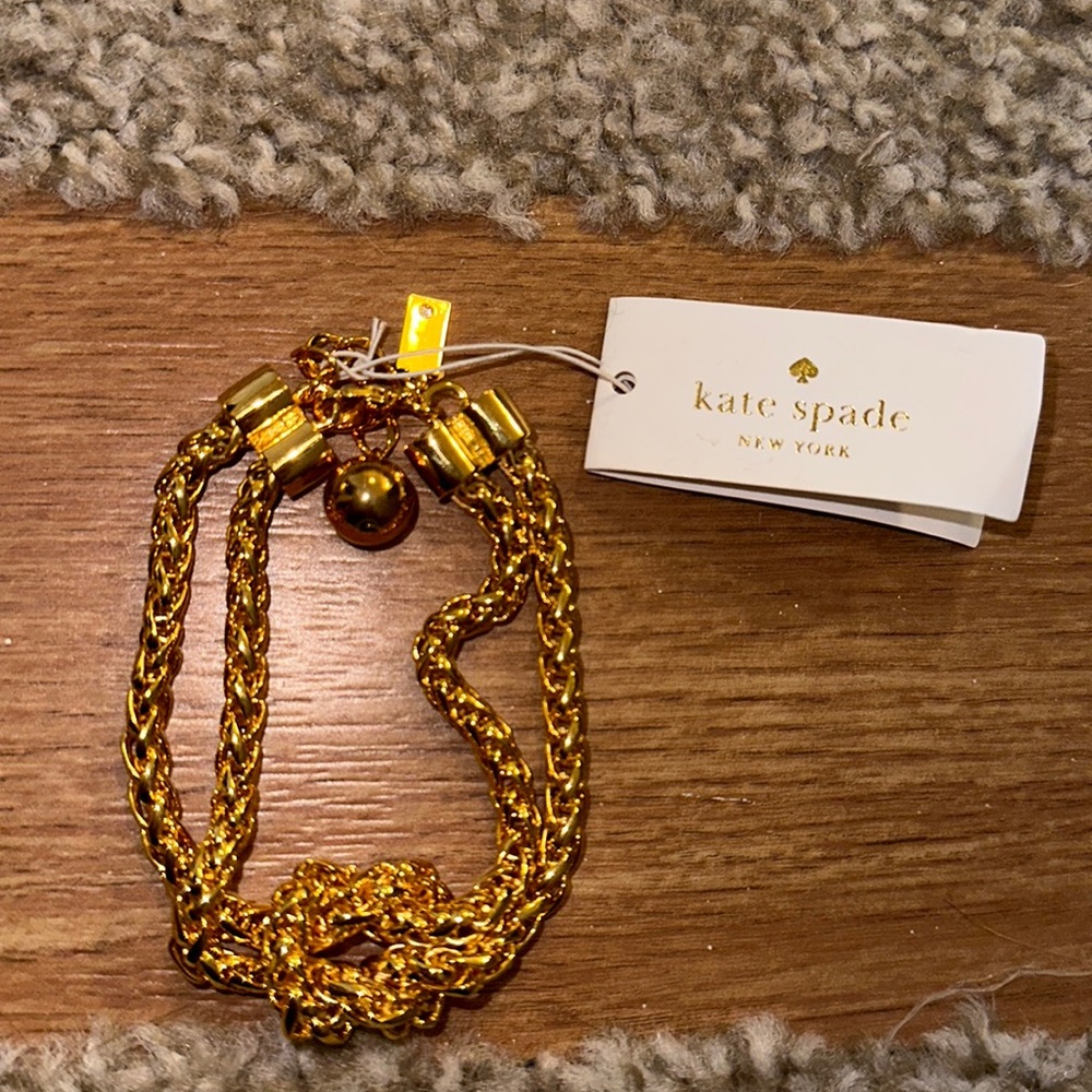 NWT Kate Spade ♠️ Knot Bracelet
